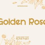 Golden Rose Font - Featured Image