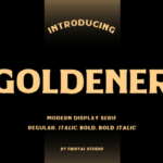 Goldener Font - Featured Image