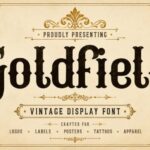 Goldfield Font - Featured Image