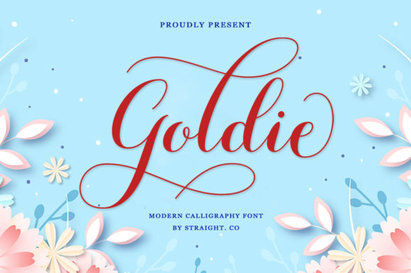Goldie Font - Featured Image