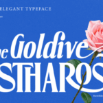 Goldive Estharose Regular Font - Featured Image