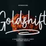 Goldshift Font - Featured Image