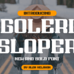 Goleri Sloper Font - Featured Image