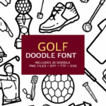Golf Doodle Font - Featured Image