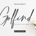 Golfind Font - Featured Image