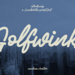 Golfwinks Font - Featured Image