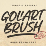 Goliart Brush Font - Featured Image