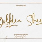 Gollden Sheer Font - Featured Image