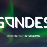 Gondes Font - Featured Image