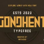 Gondhent Font - Featured Image