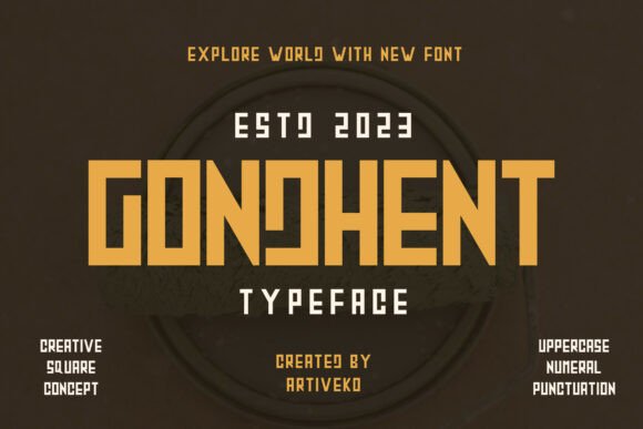 Gondhent Font - Featured Image