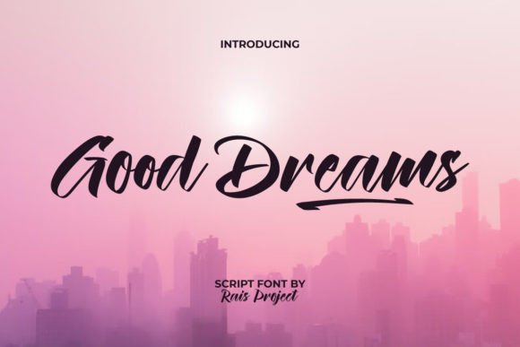 Good Dreams Font - Featured Image
