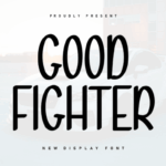 Good Fighter Font - Featured Image