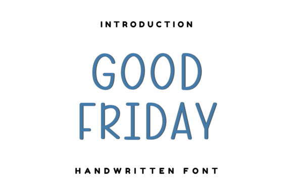 Good Friday Font - Featured Image