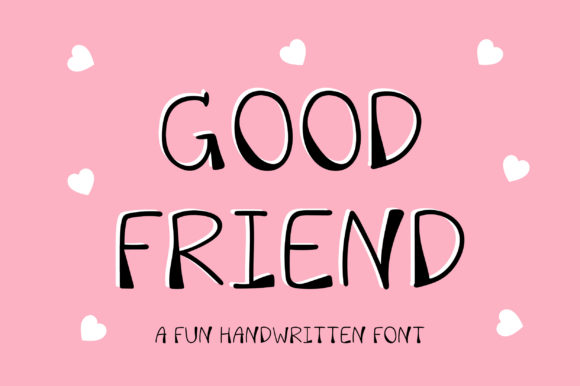 Good Friend Font - Featured Image