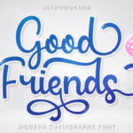 Good Friends Font - Featured Image