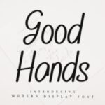 Good Hands Font - Featured Image