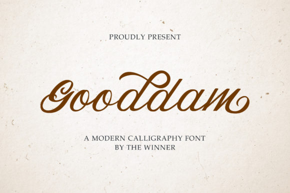 Gooddam Font - Featured Image