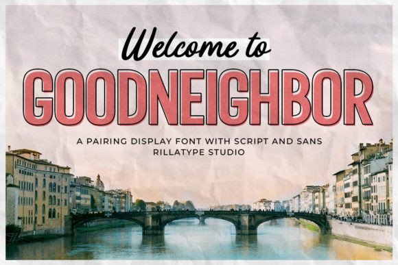 Goodneighbor Font - Featured Image