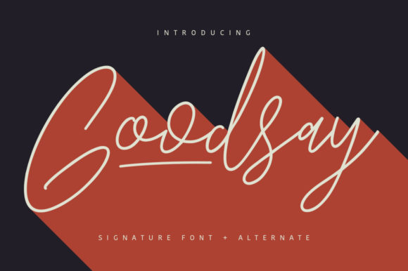 Goodsay Font - Featured Image