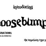 Goosebumps Font - Featured Image