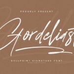 Gordeliast Font - Featured Image