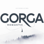 Gorga Romantic Font - Featured Image