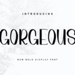 Gorgeous Font - Featured Image