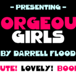 Gorgeous Girls Font - Featured Image
