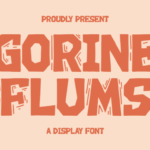 Gorine Flums Font - Featured Image