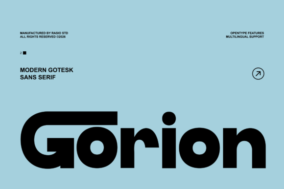 Gorion Font - Featured Image