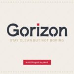 Gorizon Font - Featured Image