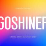 Goshiner Font - Featured Image