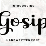 Gosip Font - Featured Image