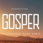 Gosper Font - Featured Image