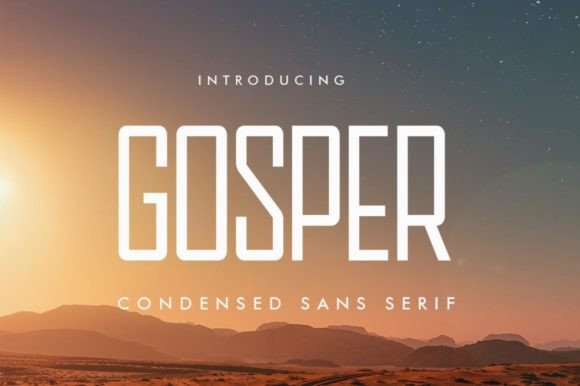Gosper Font - Featured Image