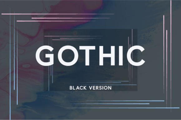 Gothic Black Font - Featured Image