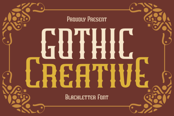 Gothic Creative Font - Featured Image