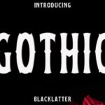 Gothic Font - Featured Image