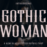 Gothic Woman Font - Featured Image