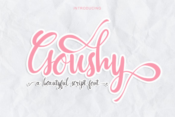 Goushy Font - Featured Image