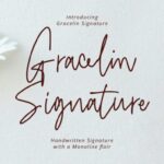 Gracelin Signature Font - Featured Image