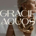 Gracie Aquos Font - Featured Image
