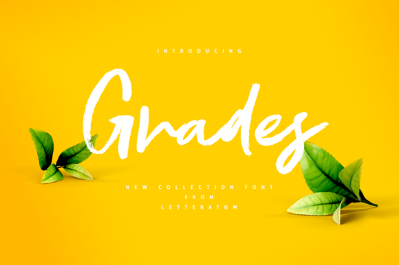 Grades Font - Featured Image