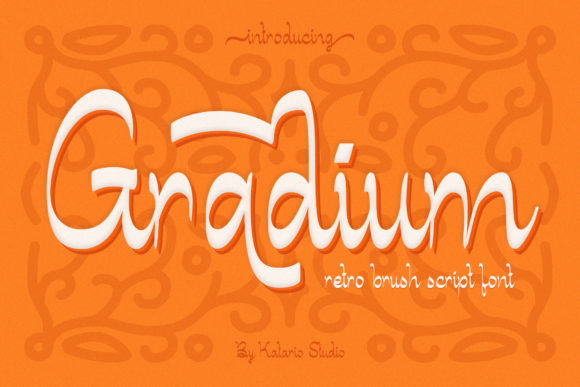 Gradium Font - Featured Image