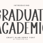 Graduate Academic Font - Featured Image