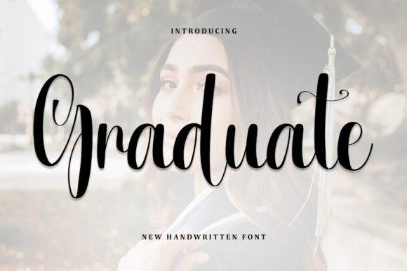 Graduate Font - Featured Image