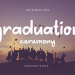 Graduation Ceremony Font - Featured Image