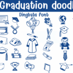 Graduation Doodle Font - Featured Image