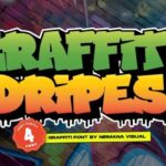 Graffiti Dripes Font - Featured Image